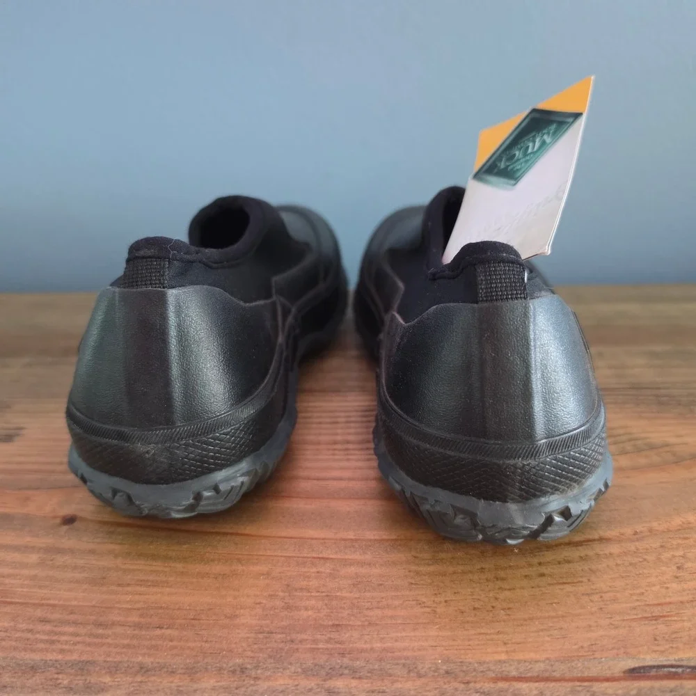 Muck Boot Company Mens Forager Slip On Shoe Black Waterproof FLR-000 Size 8